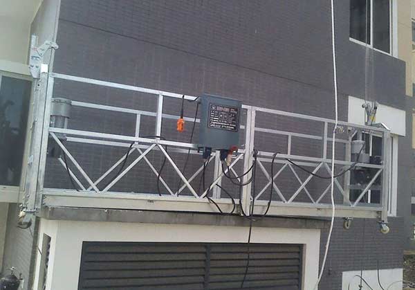 電機裸露對沈陽高空電動吊籃造成的危害
